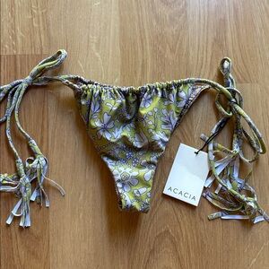 Acacia swimwear brio bottom Taylor style Floral Bikini Bottom